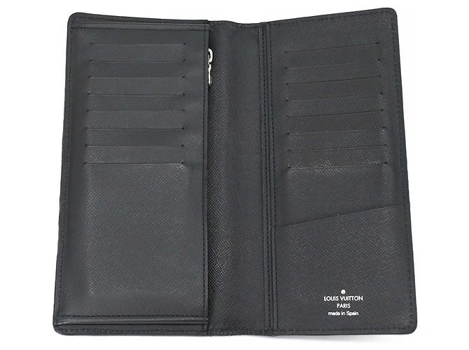 Portafoglio Lungo Brazza Epi Louis Vuitton Nero - vista 6