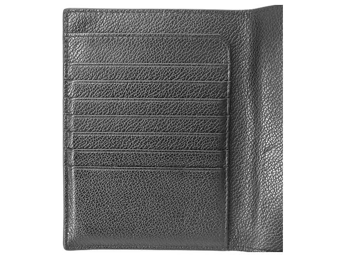 Funda para pasaporte Prada en Saffiano Negro - vista 8