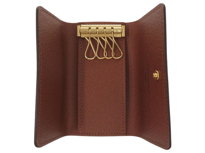 Louis Vuitton Monogram Multicles 4 Schlüsseletui Braun Monogramm - Ansicht 7