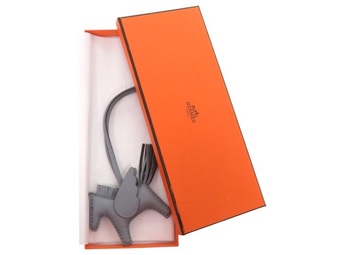 Hermès Portachiavi Hermes Rodeo Pegasus PM Marrone - vista 2