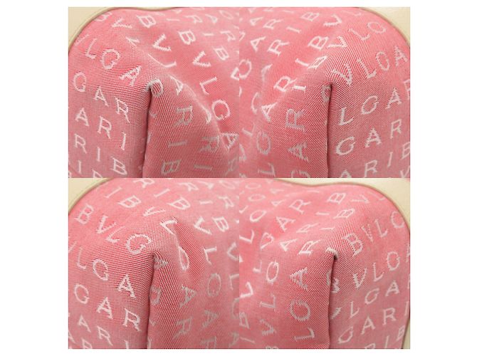Bulgari Borsa Tote Logomania Bvlgari Rosa - vista 3