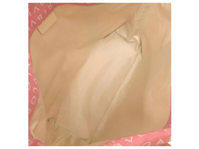Bulgari Borsa Tote Logomania Bvlgari Rosa - vista 6
