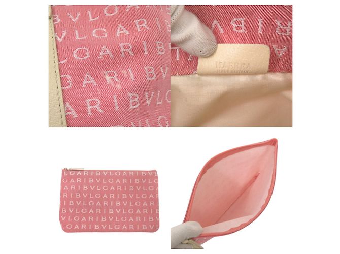 Bulgari Borsa Tote Logomania Bvlgari Rosa - vista 7