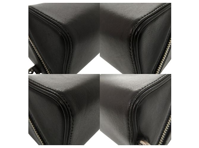 Borsa a spalla in pelle Yves Saint Laurent Nero - vista 6