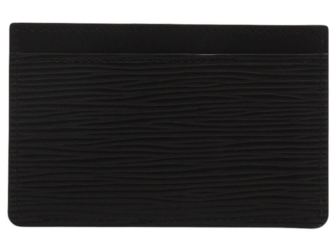 Louis Vuitton Epi Leather Card Case Black - view 2