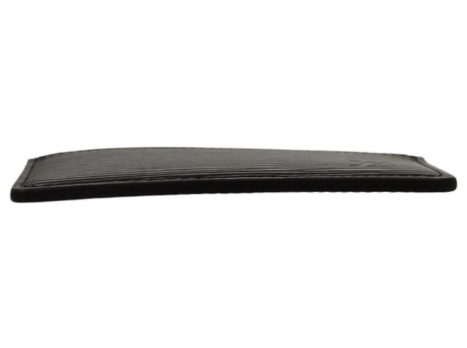 Louis Vuitton Epi Leather Card Case Black - view 3