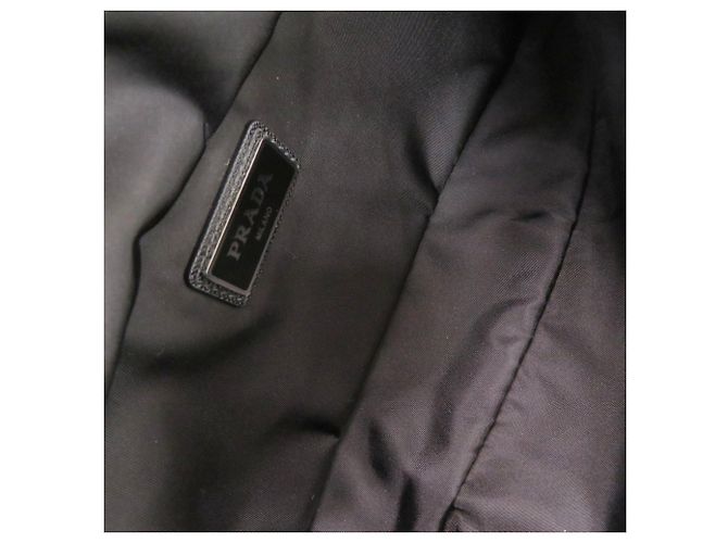 Marsupio/borsa a tracolla in nylon nero Prada - vista 6