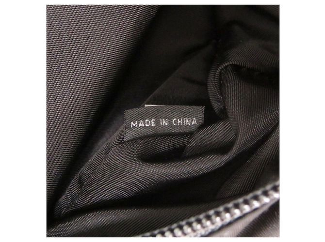 Marsupio/borsa a tracolla in nylon nero Prada - vista 9