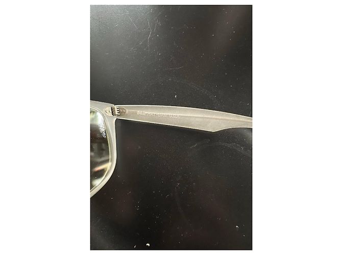 Ray-Ban Wayfarer Translucente Sonnenbrille Weiß - Ansicht 2