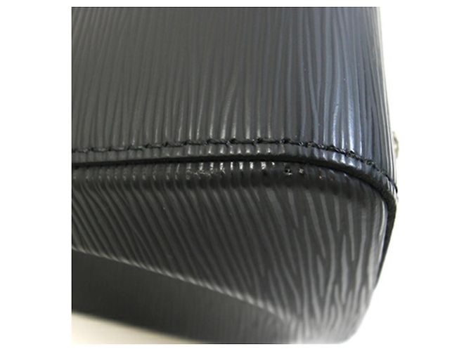 Borsa Louis Vuitton Epi Soufflot MM Nero - vista 5