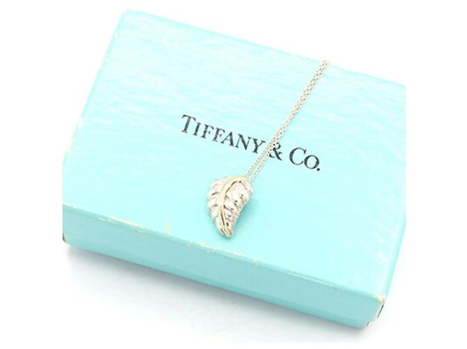Tiffany & Co. Blattkette Silber Golden - Ansicht 6