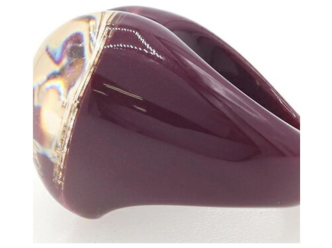 Anello Louis Vuitton in Rouge Fauviste Rosso - vista 3