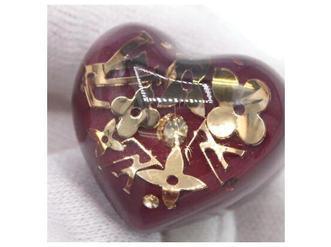 Anello Louis Vuitton in Rouge Fauviste Rosso - vista 5