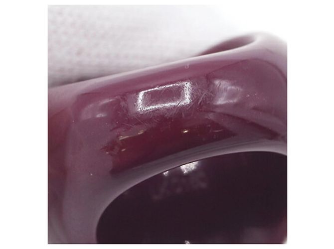 Anello Louis Vuitton in Rouge Fauviste Rosso - vista 7