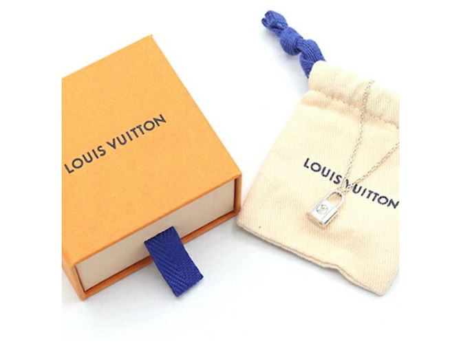 Pendente in Argento Louis Vuitton Lockit - vista 8