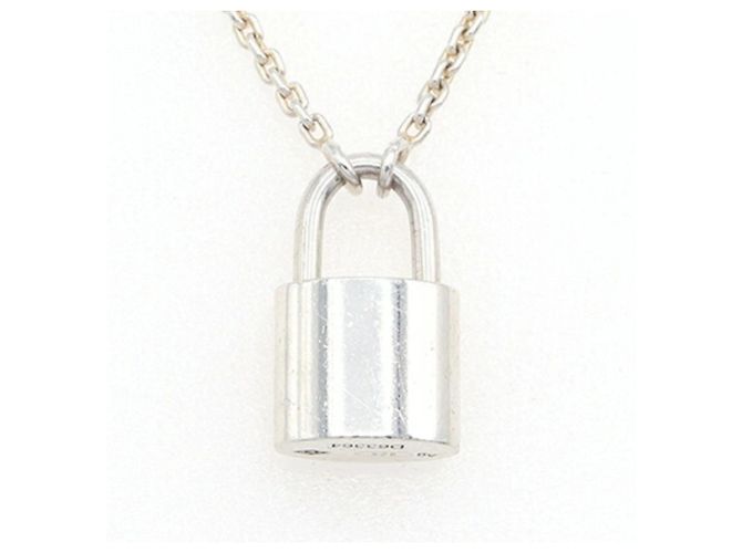 Collar Péndulo Silver Lockit Louis Vuitton Plata - vista 2