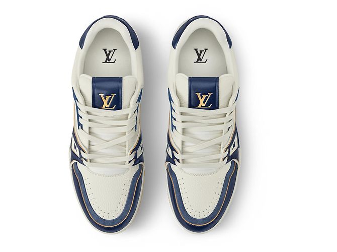 Louis Vuitton Sneakers LV Trainer nuove Blu - vista 2