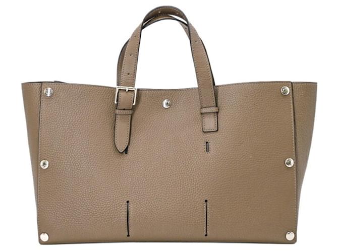 Borsa Vello Hermès Taupe - vista 3