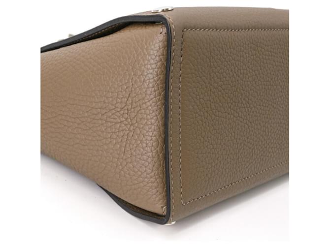 Borsa Vello Hermès Taupe - vista 8
