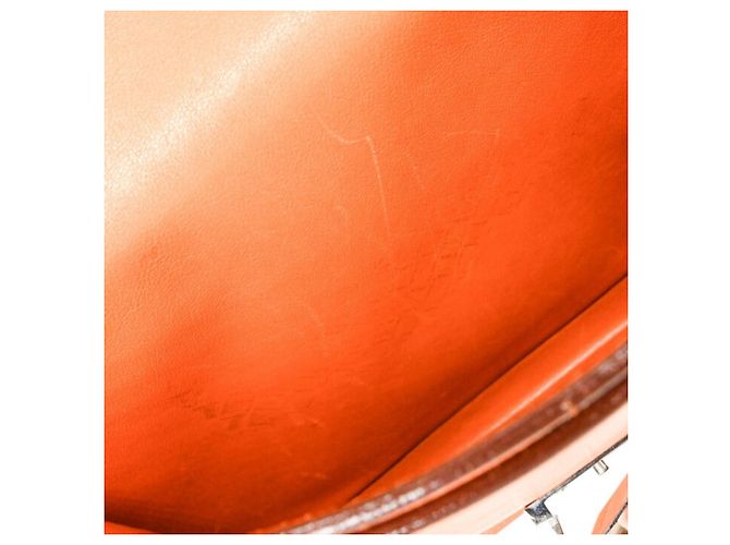 Sac à dépêches Hermès HERMES Bolsa Dépêches 27 em Laranja - vista 17