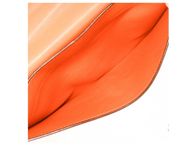 Sac à dépêches Hermès HERMES Bolsa Dépêches 27 em Laranja - vista 18