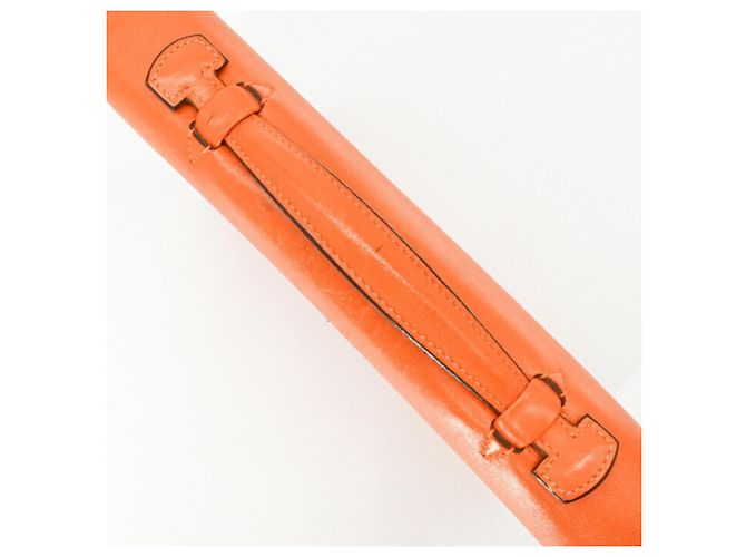Sac à dépêches Hermès HERMES Bolsa Dépêches 27 em Laranja - vista 5