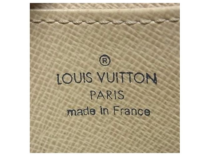 Monedero Louis Vuitton Damier Azur Blanco - vista 4