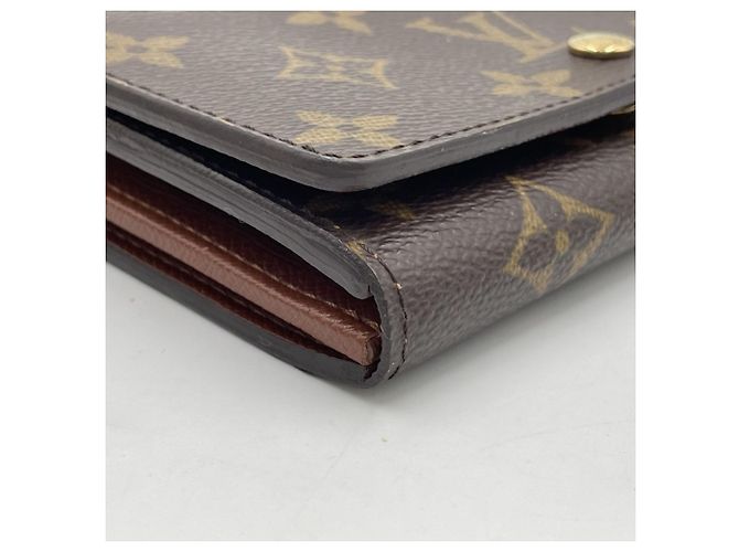 Billetera Bifold Monogram Louis Vuitton Castaño - vista 4
