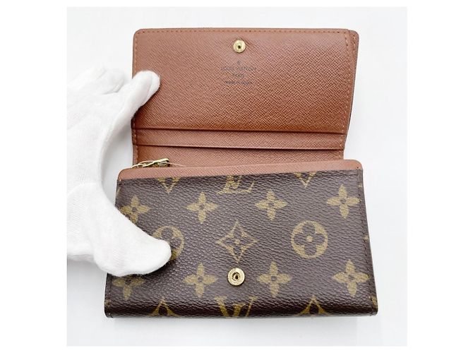 Billetera Bifold Monogram Louis Vuitton Castaño - vista 5