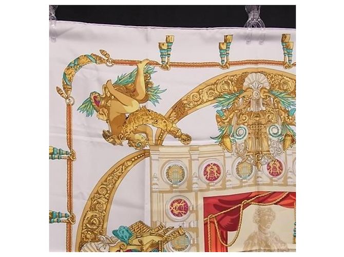 Foulard in seta Hermès Carre 90: Omaggio a Charles Garnier Multicolore - vista 2