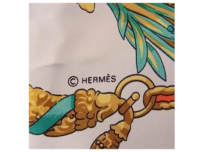 Foulard in seta Hermès Carre 90: Omaggio a Charles Garnier Multicolore - vista 4