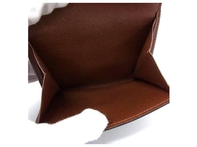 Carteira dobrável Monogram Louis Vuitton Marrom - vista 6