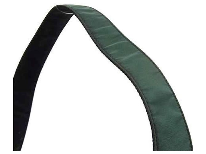 Tote Prada Schultertasche B8422 Schwarz Grün - Ansicht 2