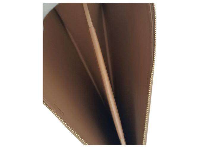 Clutch in tela con monogramma TB di Burberry Beige - vista 8