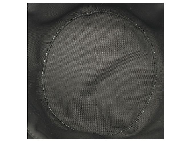 Cappello bucket in cotone nero Louis Vuitton - vista 5