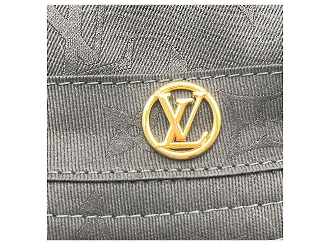 Cappello bucket in cotone nero Louis Vuitton - vista 8