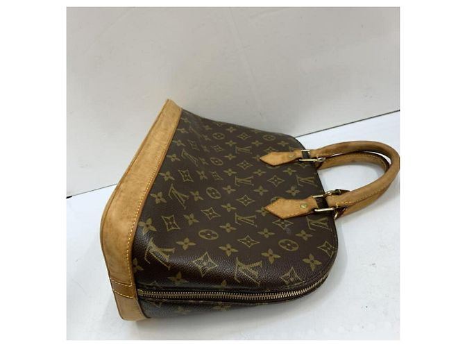 Borsa Alma PM M51130 di Louis Vuitton Marrone - vista 10
