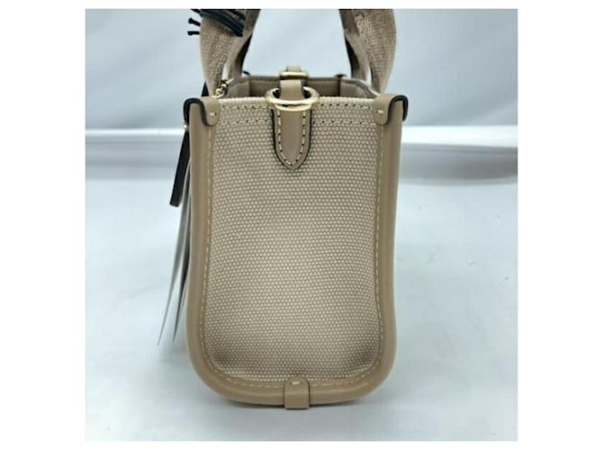 Borsa tote mini beige Coach - vista 4