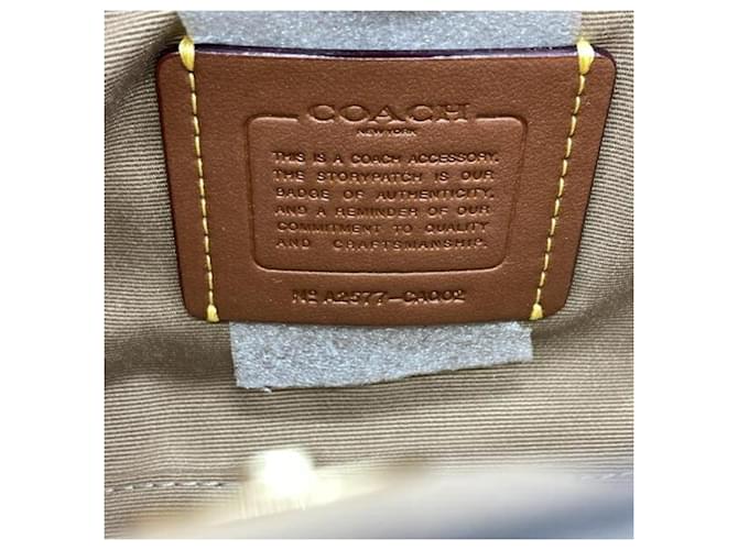 Borsa tote mini beige Coach - vista 7