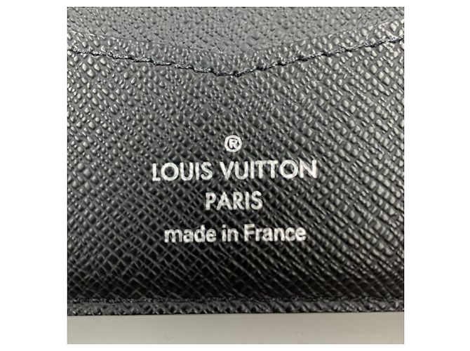 Portafoglio Slender Louis Vuitton Marrone Nero - vista 6
