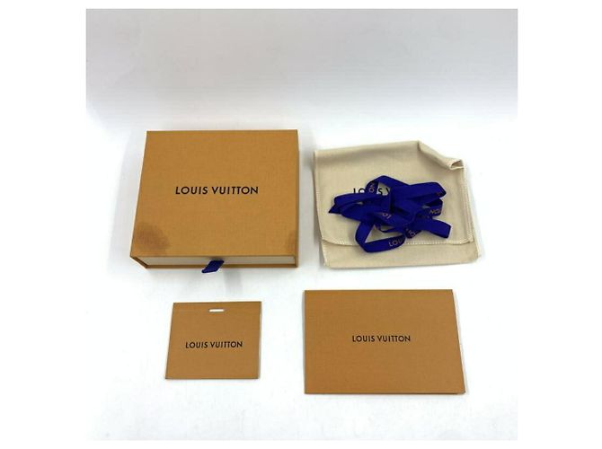 Portafoglio Slender Louis Vuitton Marrone Nero - vista 7