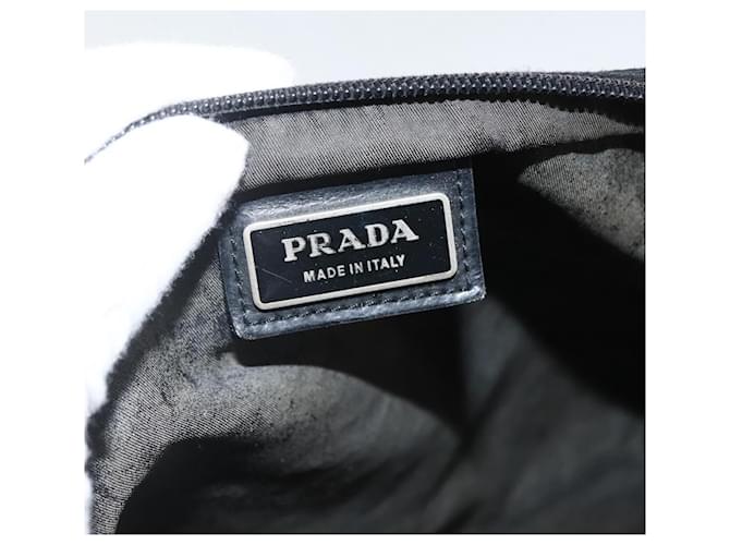 Borsa a Spalla PRADA Nylon Nero Argento Autentica 173914 - vista 19