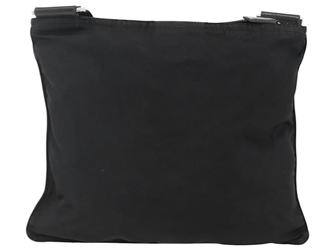 Borsa a Spalla PRADA Nylon Nero Argento Autentica 173914 - vista 2