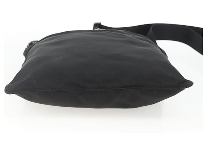 Borsa a Spalla PRADA Nylon Nero Argento Autentica 173914 - vista 5