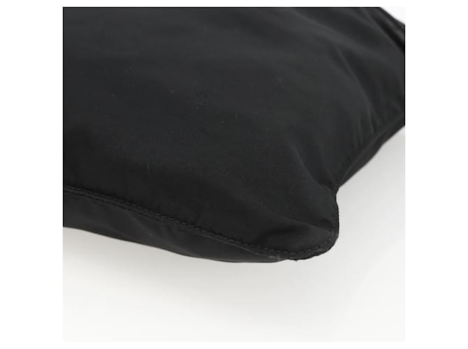 Borsa a Spalla PRADA Nylon Nero Argento Autentica 173914 - vista 8