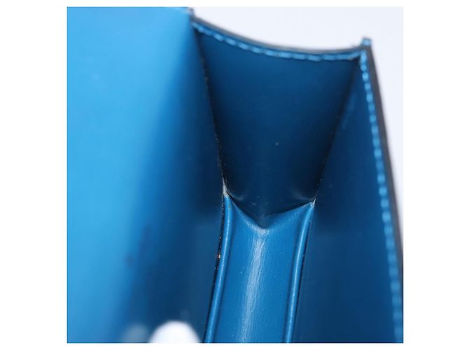 LOUIS VUITTON Pochette Tilsitt in Epi Blu M52605 LV Auth BA10893 - vista 20