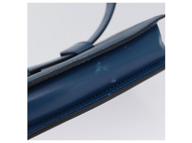 LOUIS VUITTON Pochette Tilsitt in Epi Blu M52605 LV Auth BA10893 - vista 6