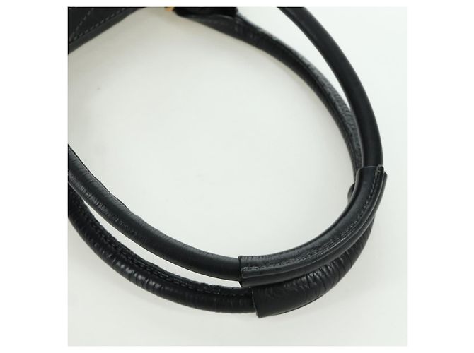 Chloé Sac à main Chloe Paddington en cuir noir or argent Auth am10896V - vue 7