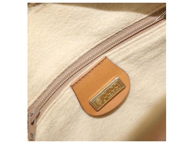 Gucci Borsa a Spalla Micro GG Supreme PVC Beige Oro 007 115 5575 Auth 173919 D'oro - vista 19