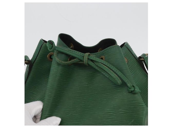 LOUIS VUITTON Borsa a Spalla Epi Noe Verde M44004 LV Auth LNZ152 - vista 10